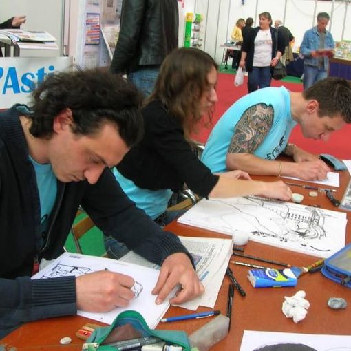 Sabato 18 marzo allo Spazio Verticale della Biblioteca Astense inaugurazione della mostra della eccellenze della Scuola di Fumetto