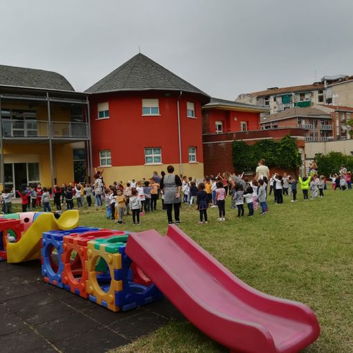 Anche i piccoli della scuola dell'infanzia Miroglio hanno partecipato al Fridays for future