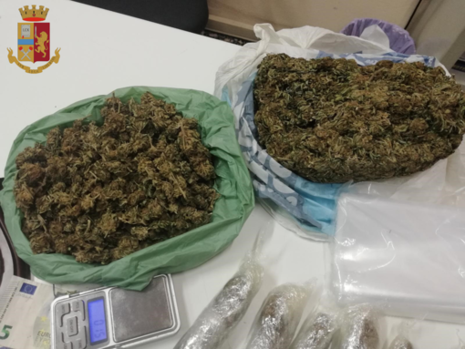 Sequestro di marijuana (immagine di repertorio)