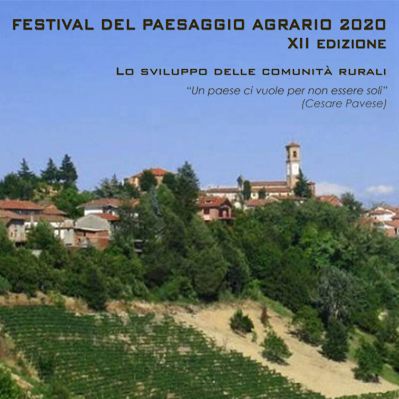 Doppio appuntamento, nel fine settimana, con eventi promossi dal Festival del Paesaggio Agrario