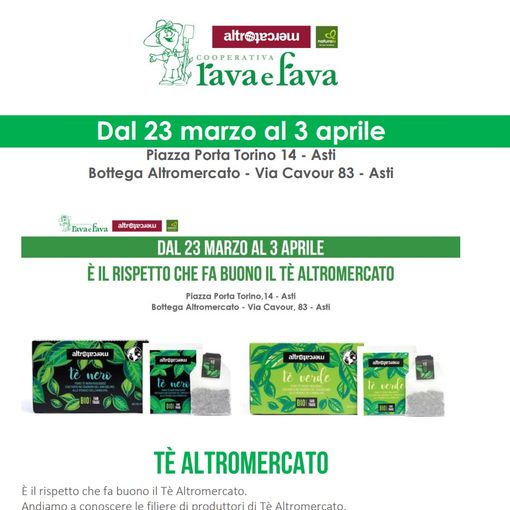 I migliori tè dal mondo con Altromercato. Una vasta gamma di filiere storiche in degustazione