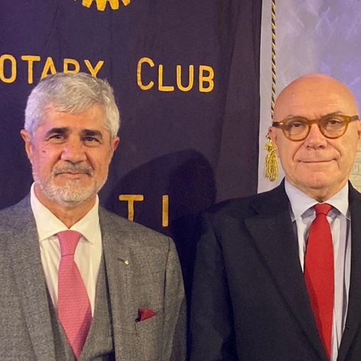 L'ex Prefetto Terribile ospite del Rotary di Asti: il racconto di una vita al servizio dello Stato