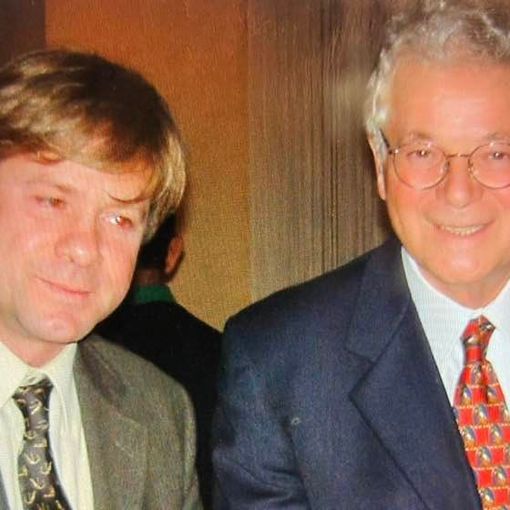 Tony May con 'Sandrino Tartufi' (Foto Facebook)