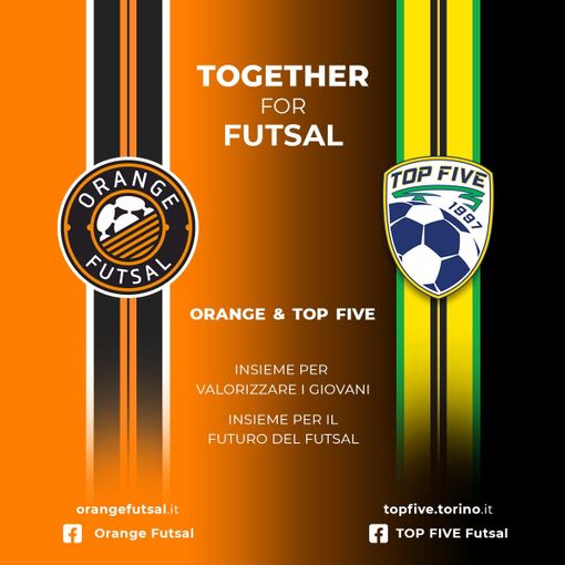 Orange Futsal Asti ancora una volta con la Top Five Futsal