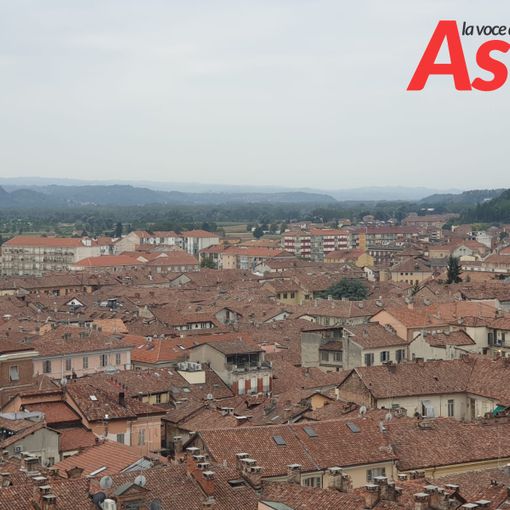 Quanto sei bella Asti vista dall'alto!