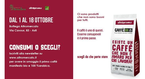 Alla bottega Rava e Fava di Asti arriva &quot;Consumi o scegli?&quot;