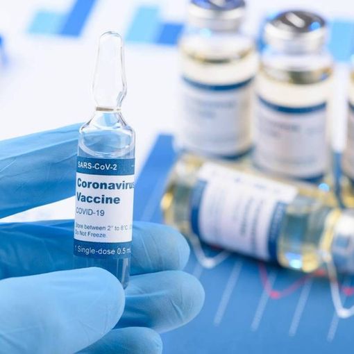 Immagine d'archivio di una dose vaccinale