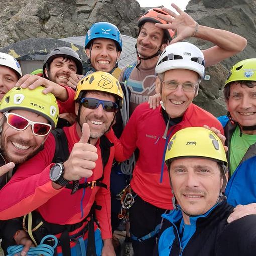 Gli istruttori del CAI Asti aprono una nuova via alpinistica sulla Punta Venezia (FOTO)