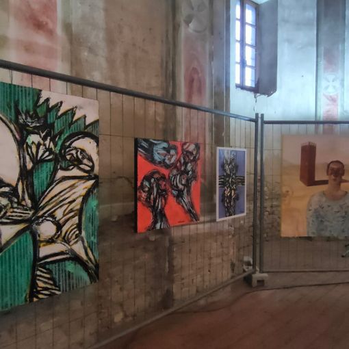 Aperta a Viarigi la mostra d'arte degli artisti della Tavola di Migliandolo