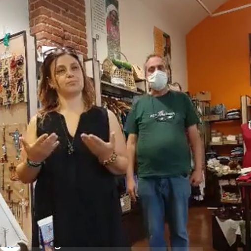 Il frame di uno dei video