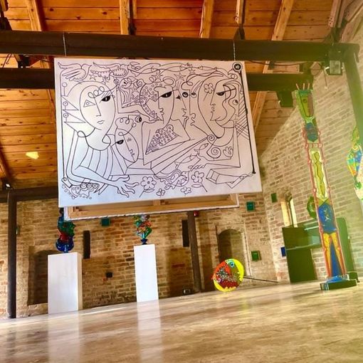 La mostra di Silvio Vigliaturo alla Casa dell'Artista