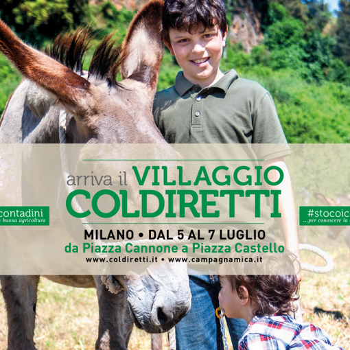 Dall'Astigiano in trasferta a Milano: arriva il grande Villaggio Coldiretti