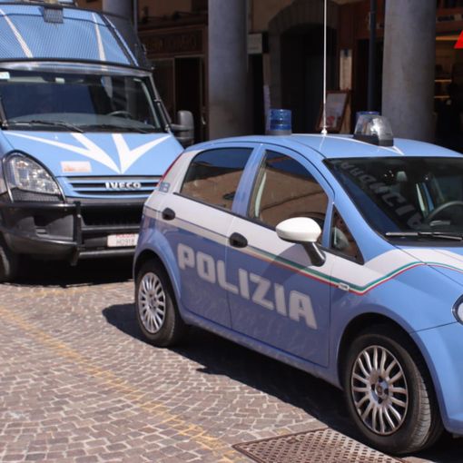 Ad Asti, i controlli della Polizia in piazza San Secondo