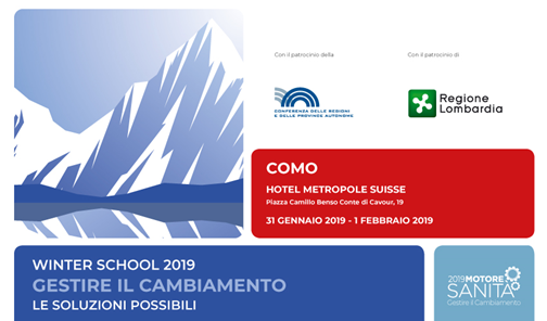 Winter School 2019 &quot;Gestire il cambiamento - Le soluzioni possibili&quot;