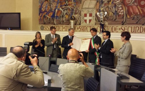 Cittadinanza onoraria a Gianni Zonin (Foto Unione Italiana Vini)