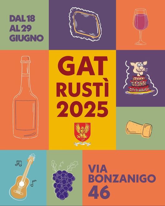 Torna l'appuntamento con "Gat Rustì": dodici serate di enogastronomia piemontese