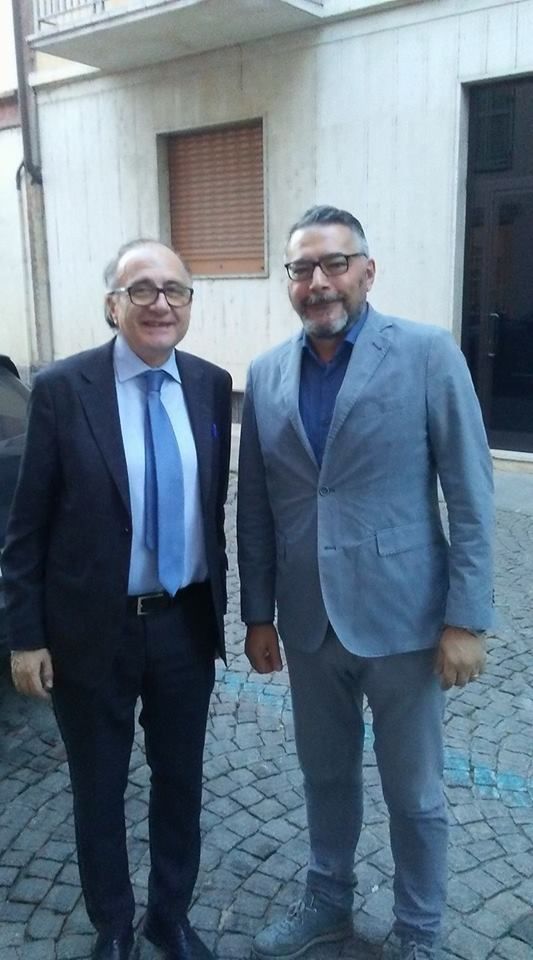 Da sinistra: Maurizio Carcione e Gigi Gai Da sinistra: Maurizio Carcione e Gigi Gai