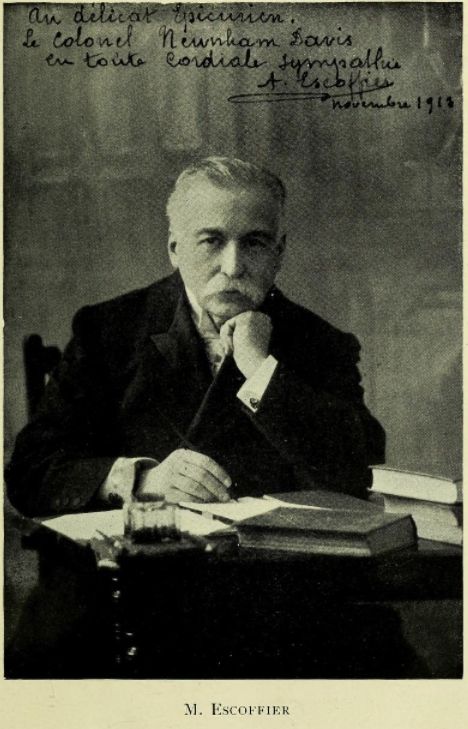 Escoffier (foto Wikipedia) Escoffier (foto Wikipedia)