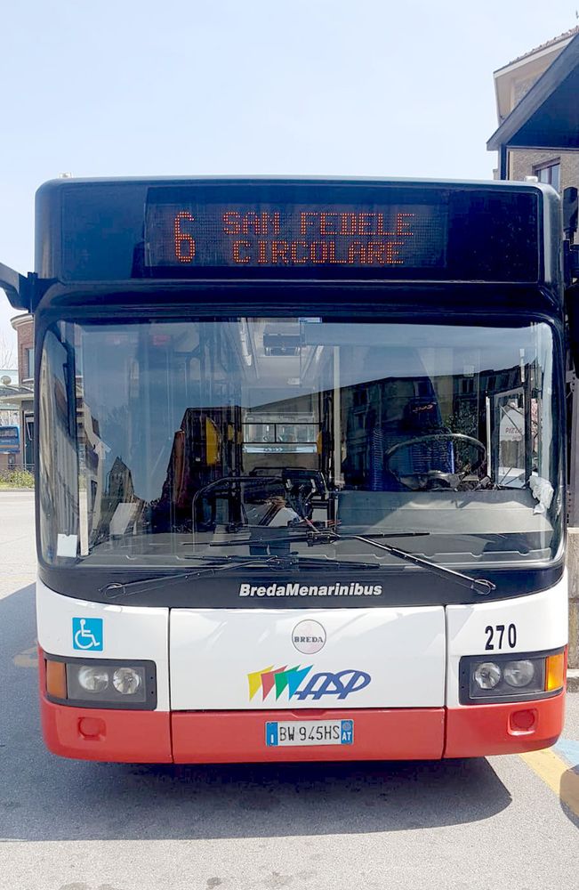 Da oggi i bus Asp della linea 6 anticiperanno l’orario di una corsa mattutina