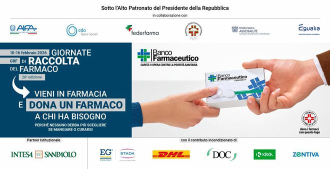 Al via la 26ª Giornata di Raccolta del Farmaco: ecco dove donare nell'Astigiano