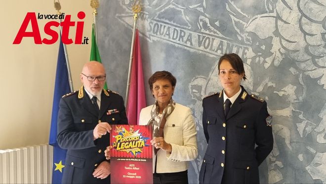 Il commissario Luca Colussi, il questore Marina Di Donato e l'ispettore Giulia Rissone (Ph J.Dem.A.)