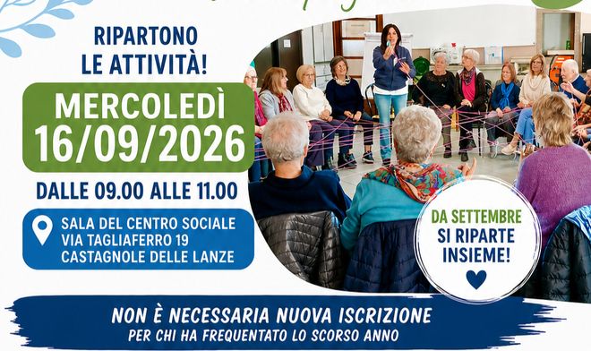 A Castagnole delle Lanze ritornano le Palestre della Memoria