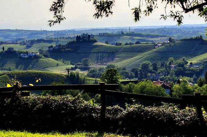 Panorama sull'Astigiano dal Bricco dei 31 paesi