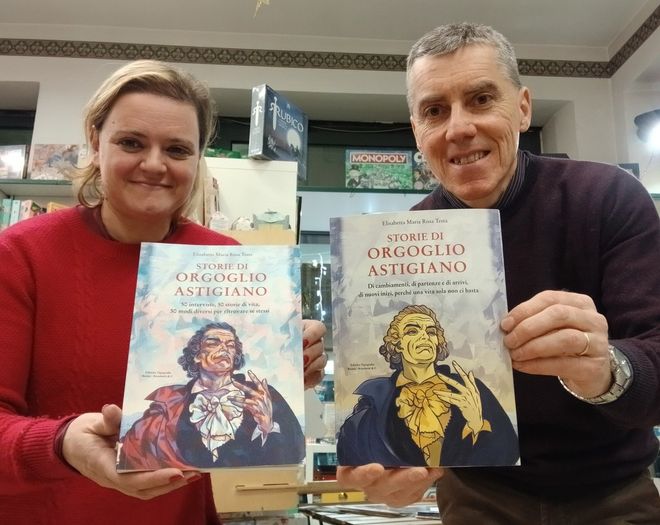 La Libreria Alberi d'Acqua in attesa della presentazione del nuovo libro di Orgoglio Astigiano