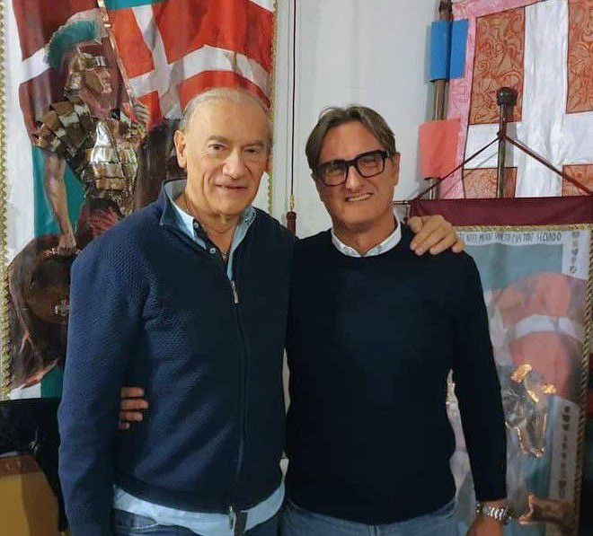 Gonella (a sinistra) e Ponzone