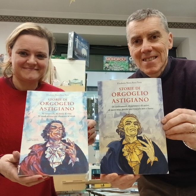La Libreria Alberi d'Acqua in attesa della presentazione del nuovo libro di Orgoglio Astigiano