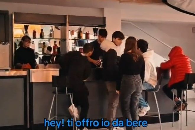 Un frame tratto dal video