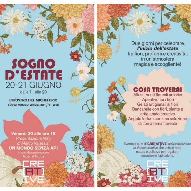 Asti, debutta &quot;Sogno d'estate&quot;: il 20 e 21 giugno il Chiostro del Michelerio si vestirà di magia