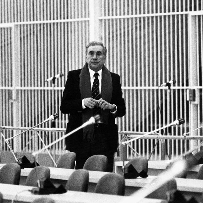 Enzo Tortora in tribunale (Foto Pub.Dom.)