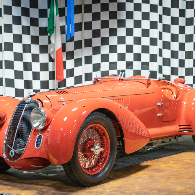 L'Alfa Romeo 8C 2900B MM Spider Touring
