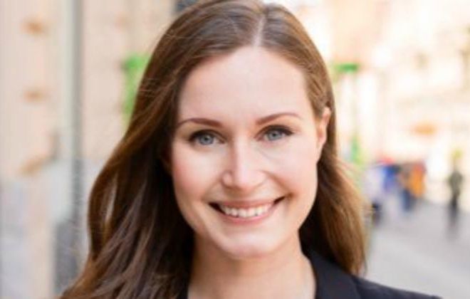 Sanna Marin, premier del governo finlandese quasi tutto al femminile