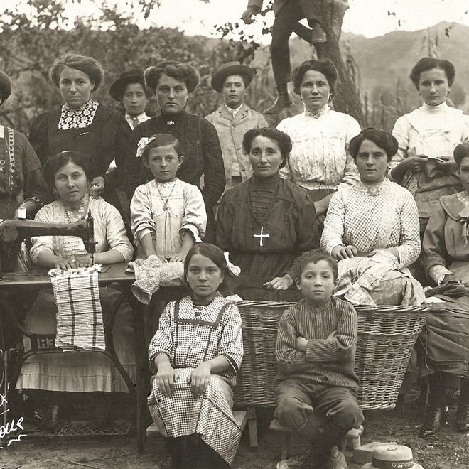 Una delle immagini in esposizione