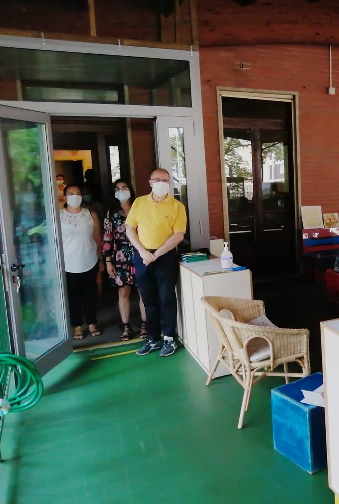 Sindaco e assessore in visita