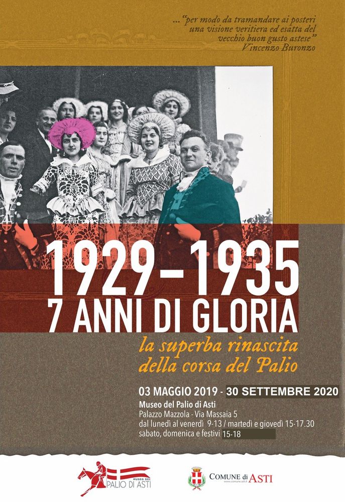 Per tutto settembre, il Museo del Palio rimarrà aperto anche nei fine settimana