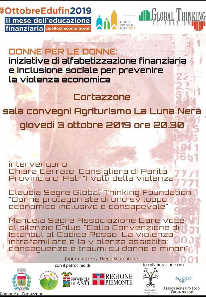 A Cortazzone una serata “Donne per le donne” contro la violenza economica A Cortazzone una serata “Donne per le donne” contro la violenza economica