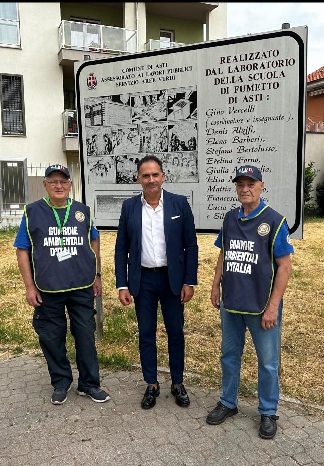 Ambiente: rinnovato il servizio volontariato parchi con le guardie ambientali sezione di Vigliano d'Asti Ambiente: rinnovato il servizio volontariato parchi con le guardie ambientali sezione di Vigliano d'Asti