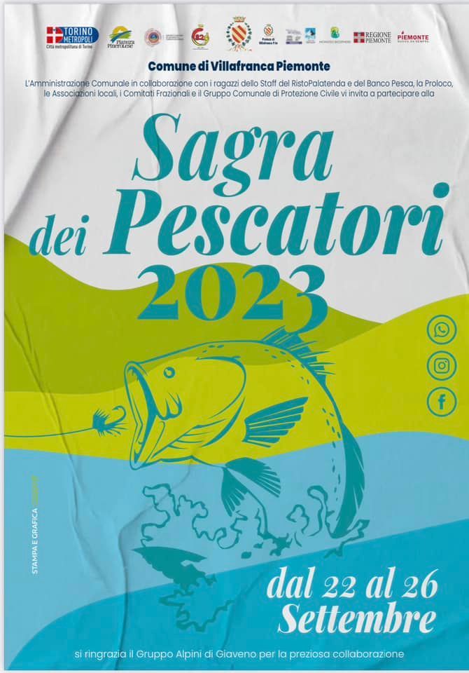 Con i piatti a base di pesce, e da quest’anno anche la magia, torna a Villafranca Piemonte la Sagra dei Pescatori