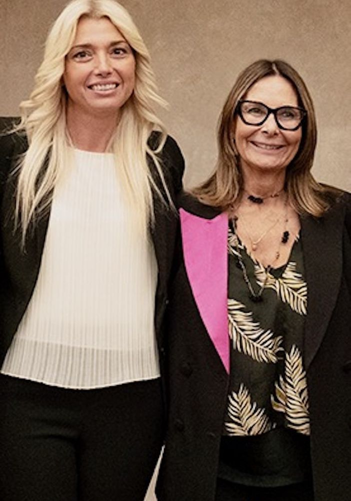 La Senatrice Elena Murelli e la la dott.ssa Silvia Spronelli, CEO di SoloAffitti S.p.A.