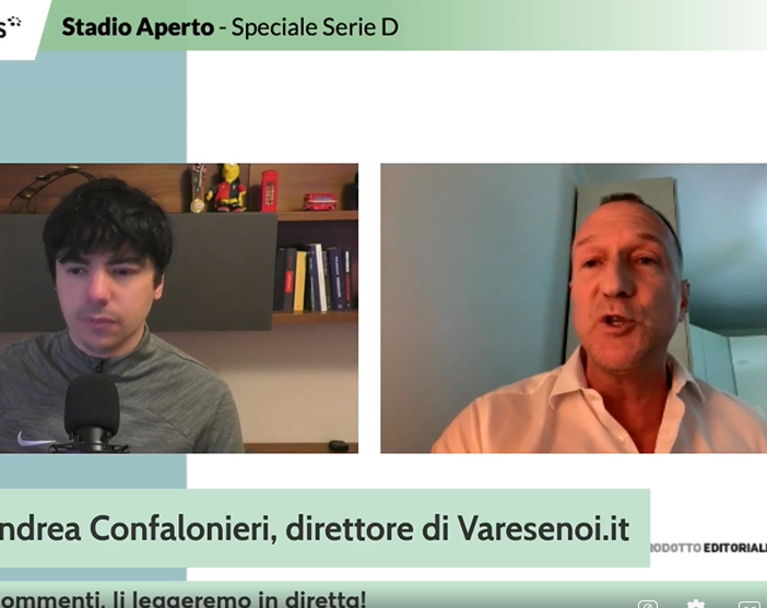 Stadio Aperto. Il futuro del Varese, novità societarie in vista per l'Albenga (Video)