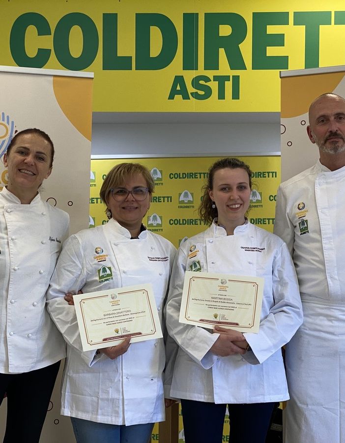 Tre astigiani tra i nuovi diplomati &quot;cuochi contadini&quot; degli agriturismi made in Piemonte