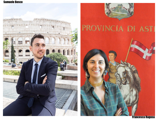 Samuele Bosco e Francesca Ragusa