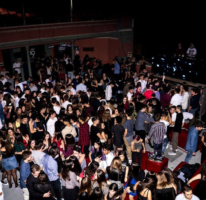 Un momento della serata