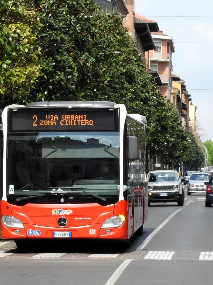 Un autobus della flotta Asp