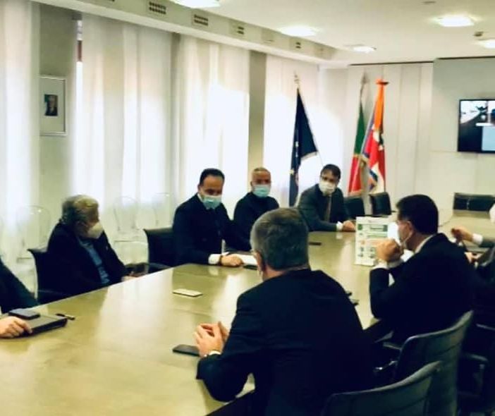 Incontro tra il presidente Cirio, il vicepresidente Carosso e i presidenti delle Camere di Commercio piemontesi