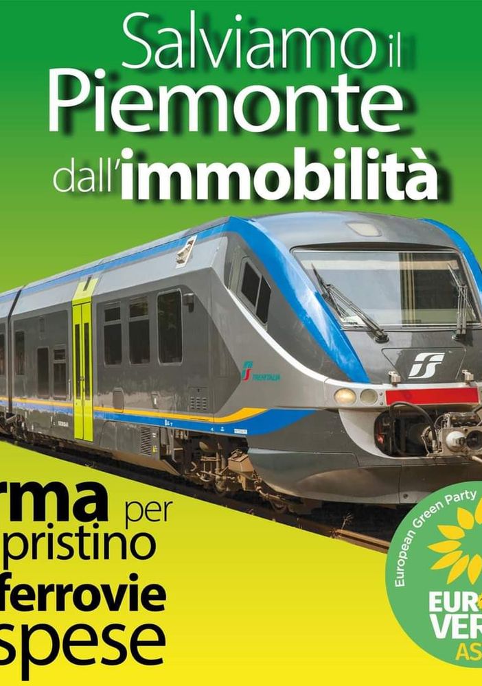 Una locandina relativa la proposta di legge regionale