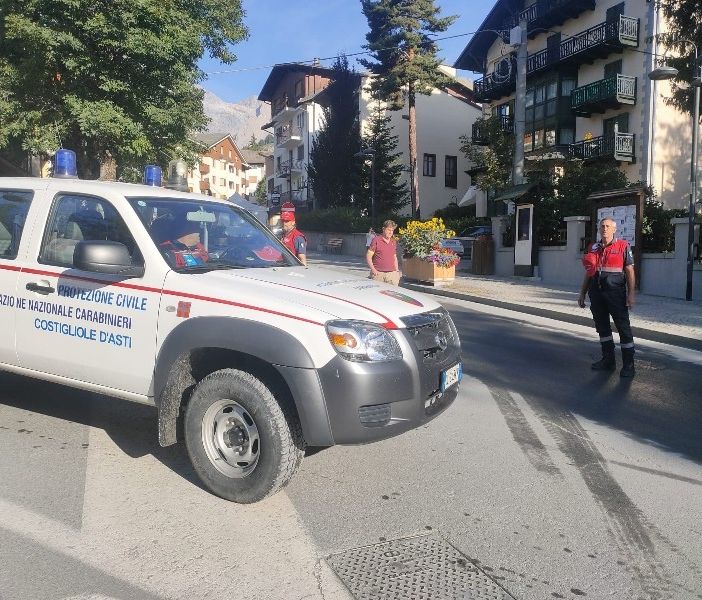 Anche la Protezione Civile di Costigliole impegnata nei soccorsi di Bardonecchia [FOTO]